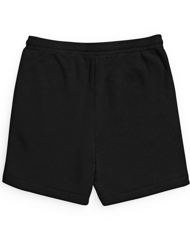 Embroidered Logo Sweatshorts Black Sponge Fleece Casual