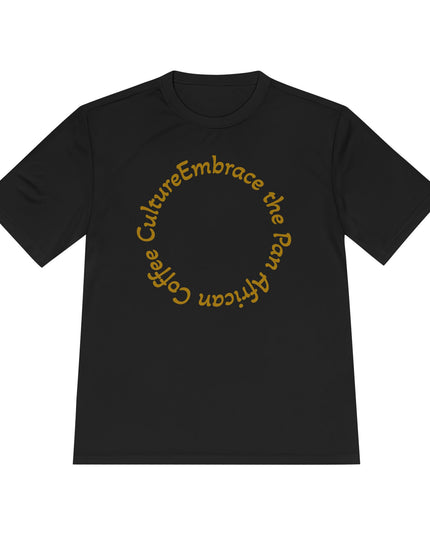 Coffee Culture Embrace Unisex Moisture Wicking T-shirt