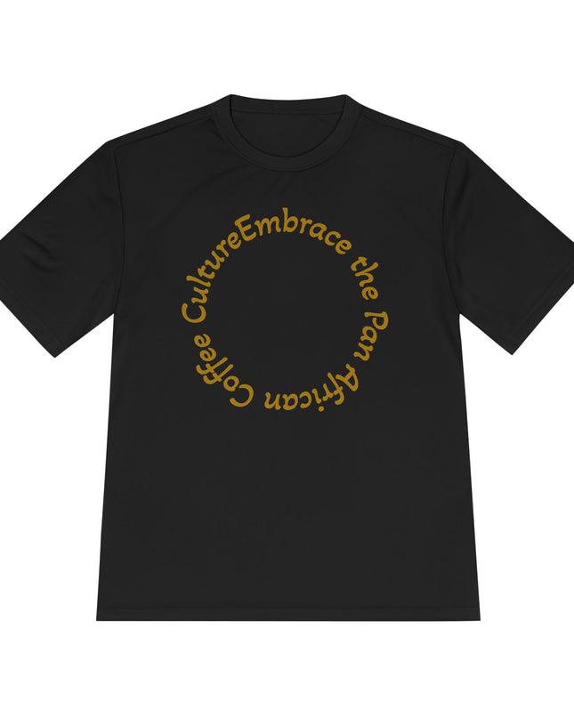 Coffee Culture Embrace Unisex Moisture Wicking T-shirt
