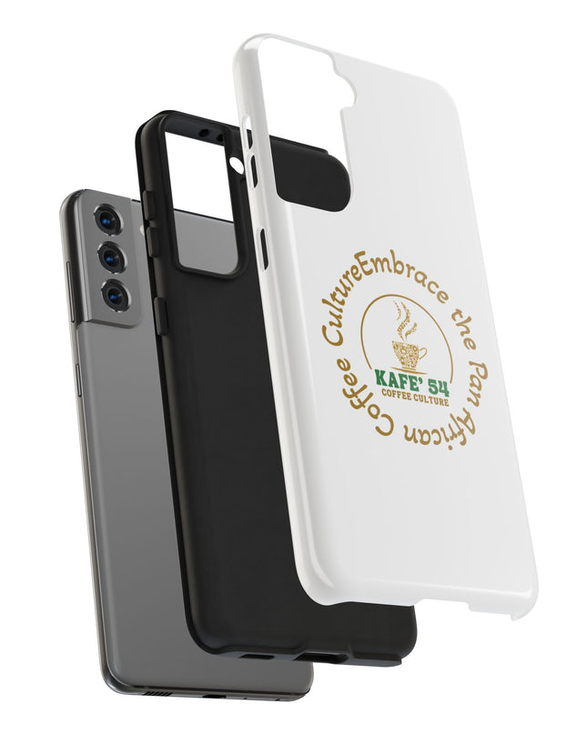 Coffee Culture Tough Phone Case KAFE 54 Embrace Design