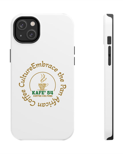 Coffee Culture Tough Phone Case KAFE 54 Embrace Design