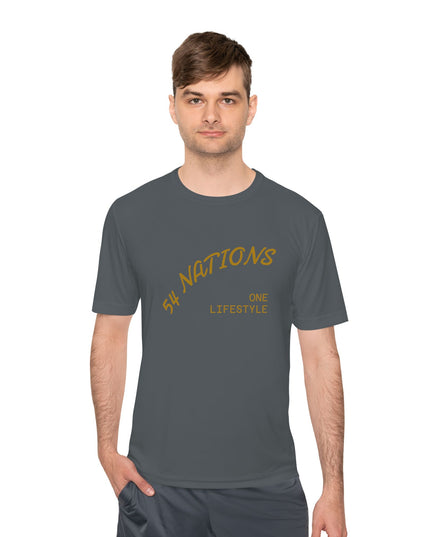 Coffee Culture 54 Nations Unisex Moisture Wicking T-shirt