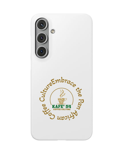 Coffee Culture Snap Phone Case KAFE' 54 Embrace the Vibe