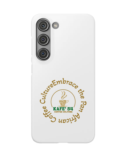 Coffee Culture Snap Phone Case KAFE' 54 Embrace the Vibe