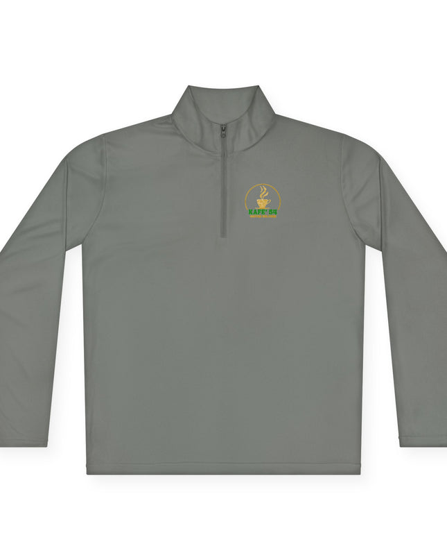 Quarter-Zip Pullover K54 Logo 54 Nations Back Design