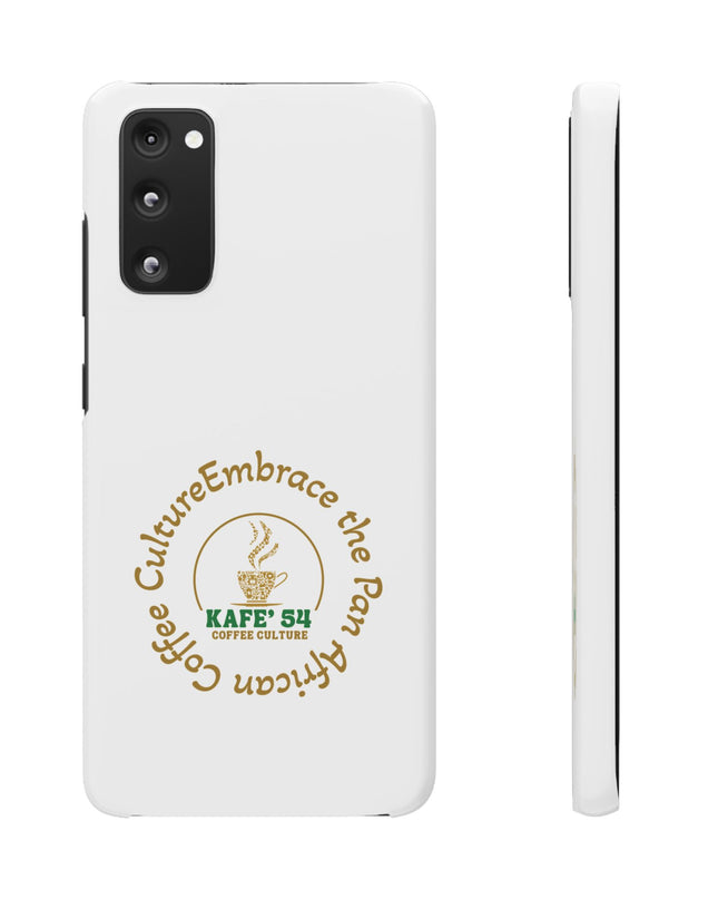 Coffee Culture Snap Phone Case KAFE' 54 Embrace the Vibe