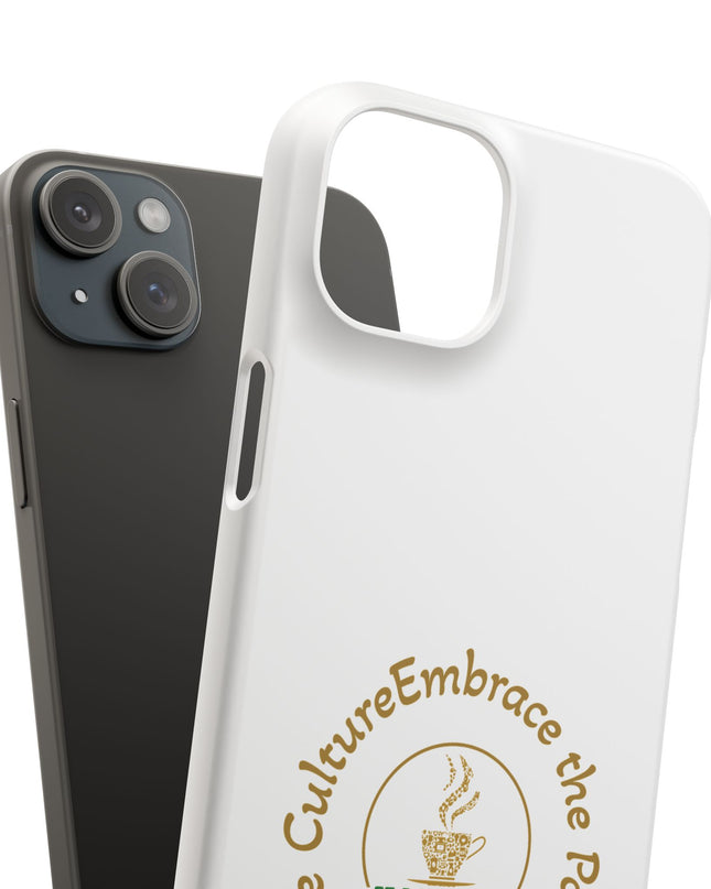 Coffee Culture Snap Phone Case KAFE' 54 Embrace the Vibe