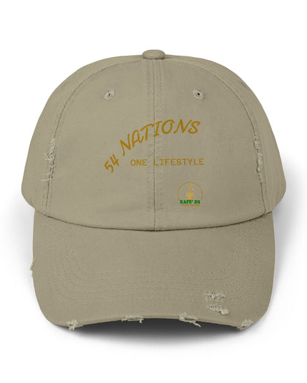 Distressed Coffee Club Cap