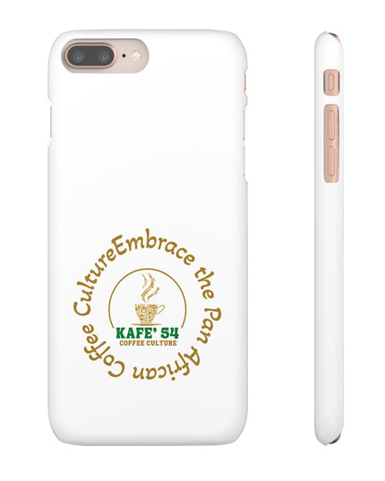 Coffee Culture Snap Phone Case KAFE' 54 Embrace the Vibe