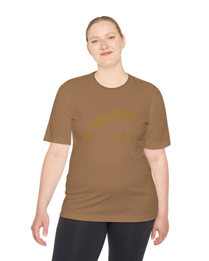 Coffee Culture 54 Nations Unisex Moisture Wicking T-shirt
