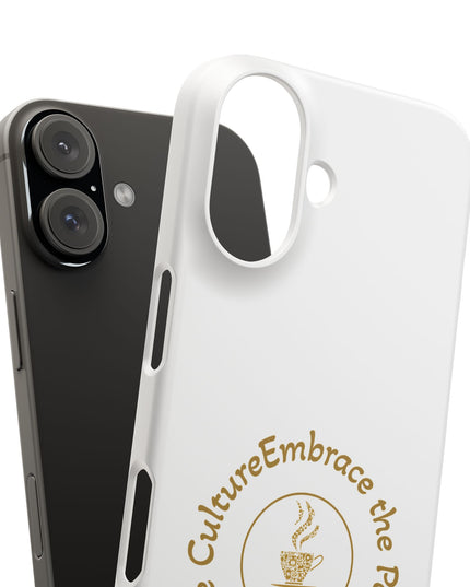 Coffee Culture Snap Phone Case KAFE' 54 Embrace the Vibe