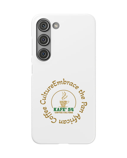 Coffee Culture Snap Phone Case KAFE' 54 Embrace the Vibe