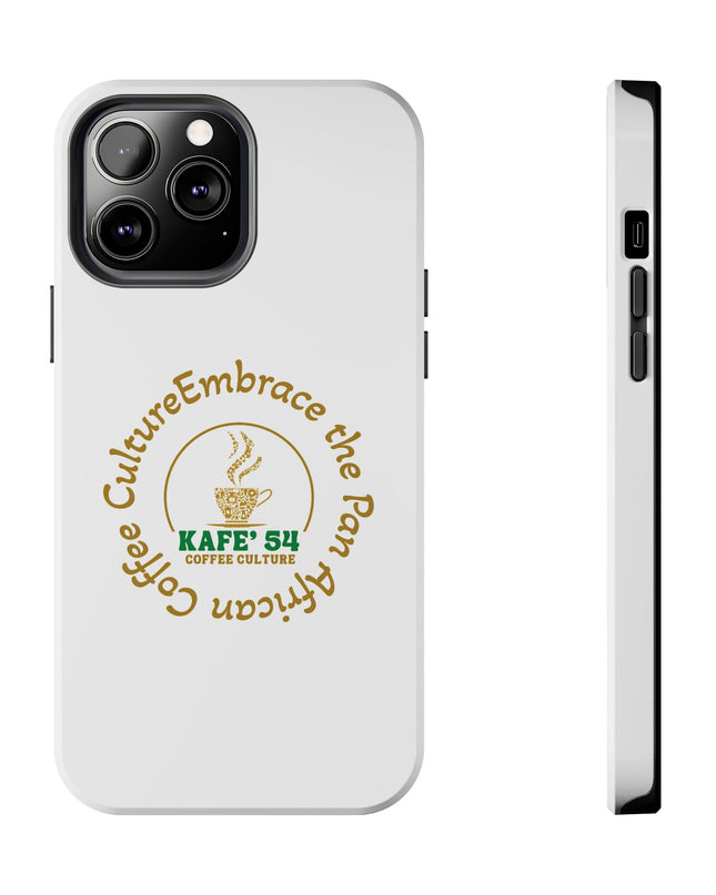 Coffee Culture Tough Phone Case KAFE 54 Embrace Design