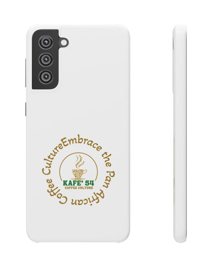 Coffee Culture Snap Phone Case KAFE' 54 Embrace the Vibe