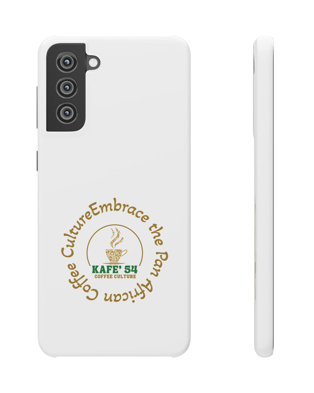 Coffee Culture Snap Phone Case KAFE' 54 Embrace the Vibe