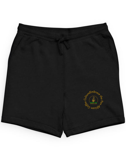 Embroidered Logo Sweatshorts Black Sponge Fleece Casual