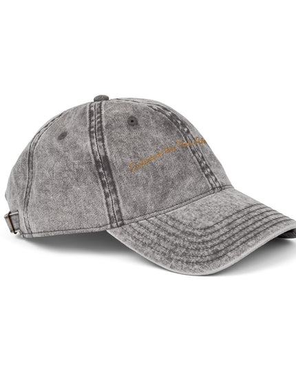 Embrace Vintage Embroidered Baseball Cap