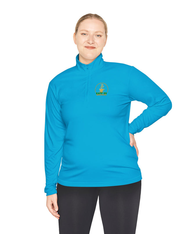 Quarter-Zip Pullover K54 Logo 54 Nations Back Design