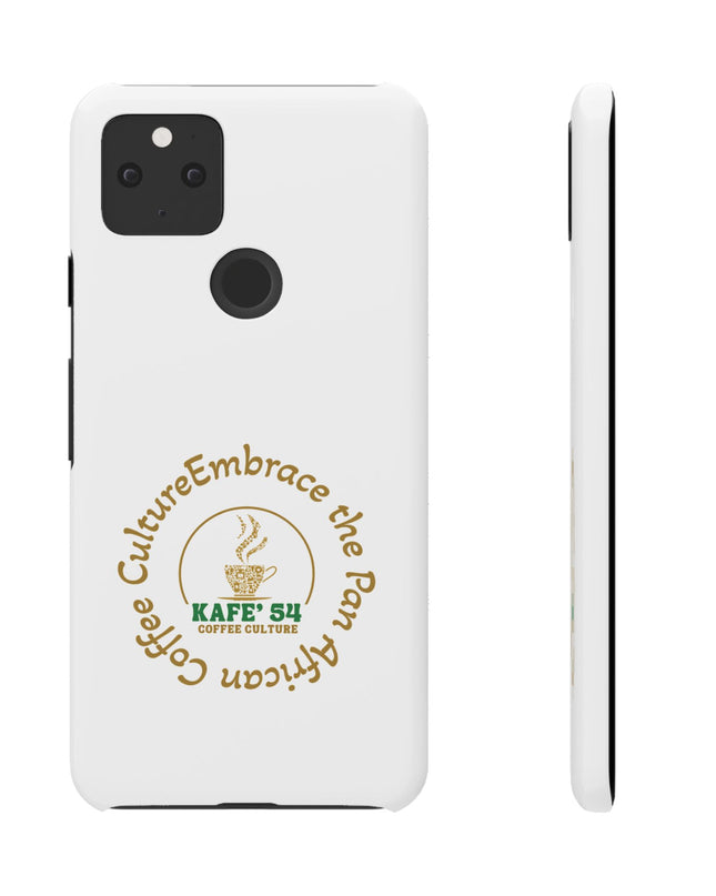 Coffee Culture Snap Phone Case KAFE' 54 Embrace the Vibe