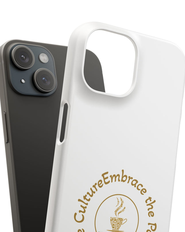 Coffee Culture Snap Phone Case KAFE' 54 Embrace the Vibe