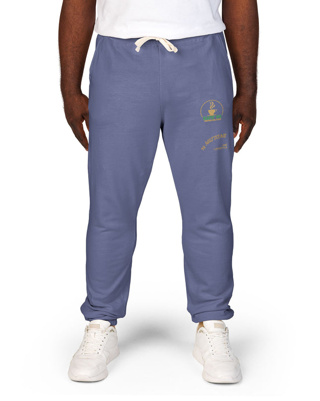 Comfortable Garment-Dyed Fleece Sweatpants