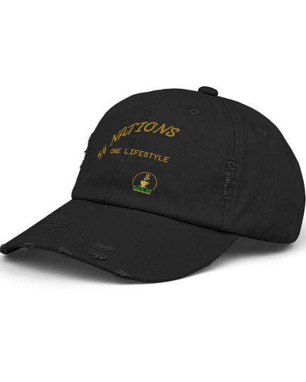 Distressed Coffee Club Cap