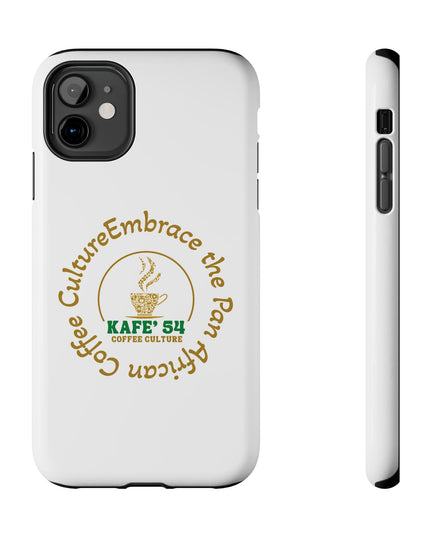 Coffee Culture Tough Phone Case KAFE 54 Embrace Design