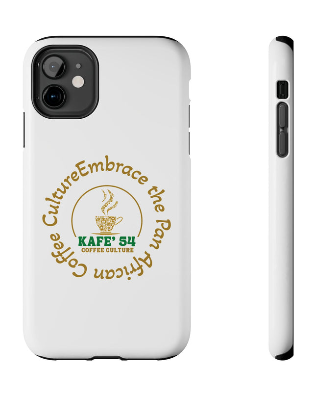Coffee Culture Tough Phone Case KAFE 54 Embrace Design