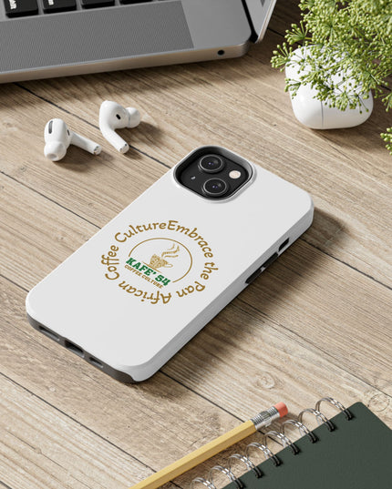 Coffee Culture Tough Phone Case KAFE 54 Embrace Design