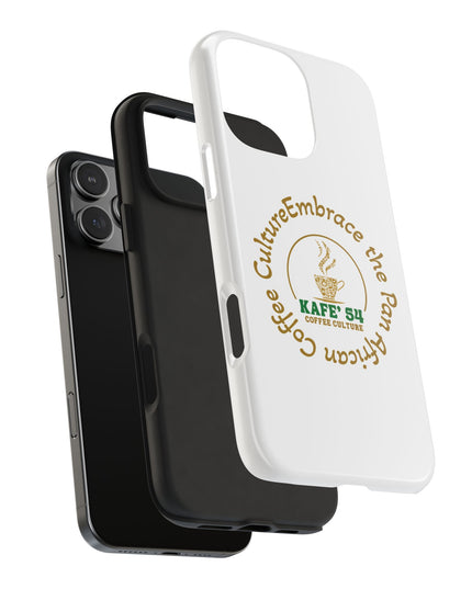 Coffee Culture Tough Phone Case KAFE 54 Embrace Design