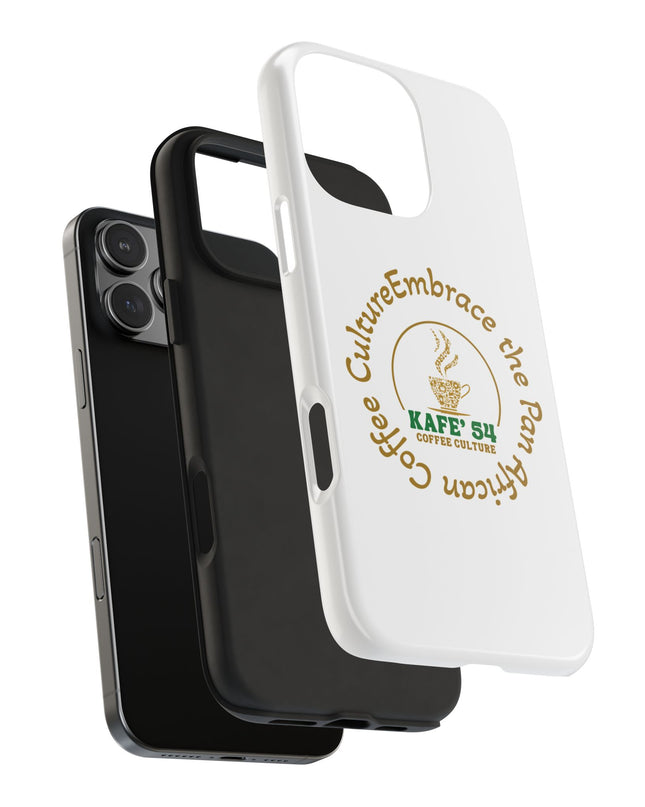 Coffee Culture Tough Phone Case KAFE 54 Embrace Design