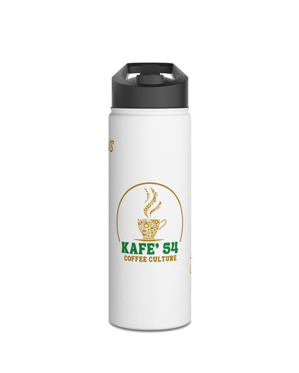 Coffee Culture Stainless Steel Water Bottle