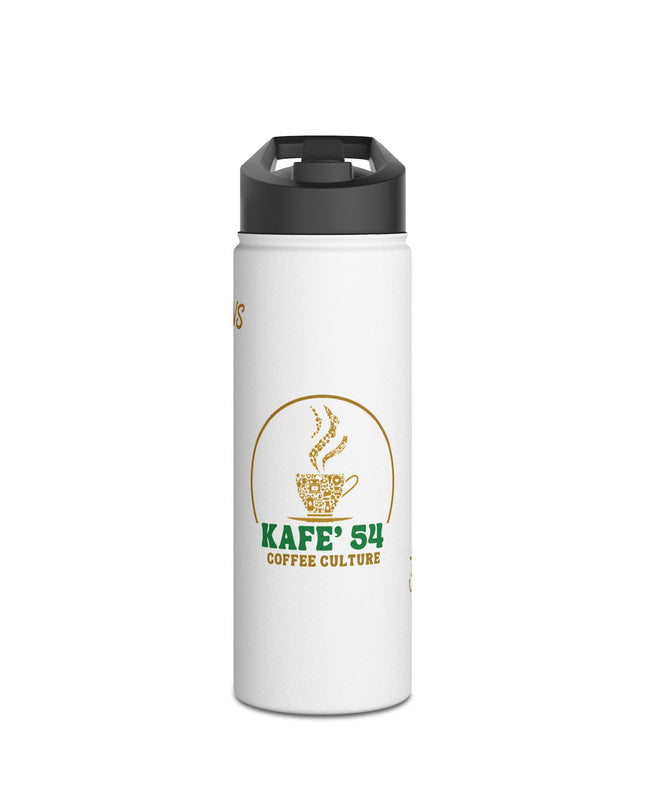 Coffee Culture Stainless Steel Water Bottle
