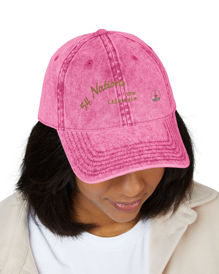 Vintage Embroidered Baseball Cap