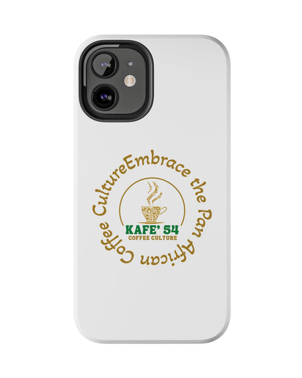 Coffee Culture Tough Phone Case KAFE 54 Embrace Design