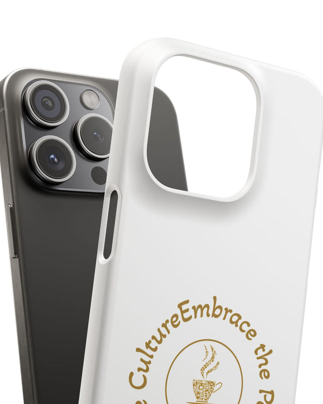 Coffee Culture Snap Phone Case KAFE' 54 Embrace the Vibe