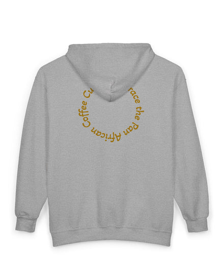 Coffee Culture Hoodie - Embrace Unisex Zip Sweatshirt