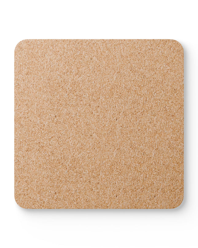 KAFE' 54 Coffee Culture Pan-African Logo cork coaster 4-pack